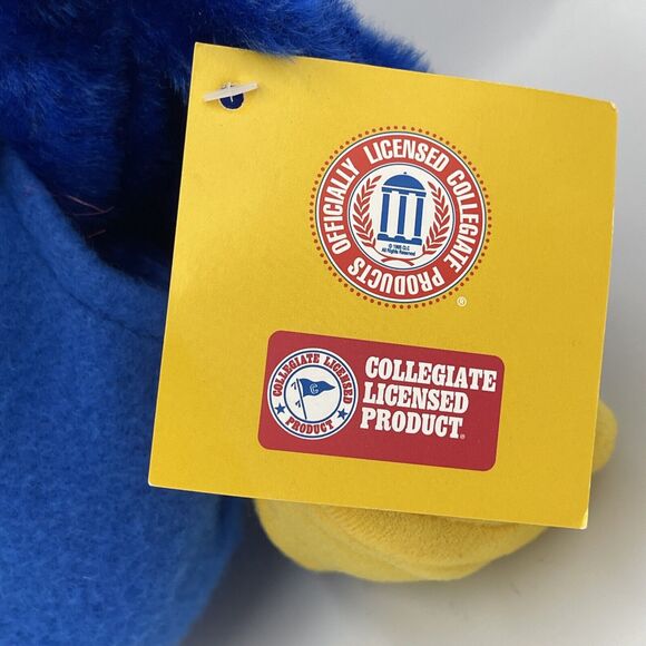 NWT NOS Y2k KU Kansas Jayhawks PLUSH SC Sports Gift College NEW READ 11" Hoodie - Picture 2 of 10